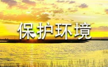 保護環(huán)境建議書作文600字